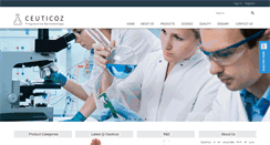 Desktop Screenshot of ceuticoz.com